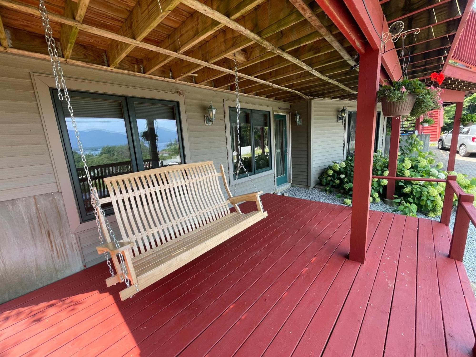 Hill View Motel And Cottages 레이크 헤오르헤 외부 사진